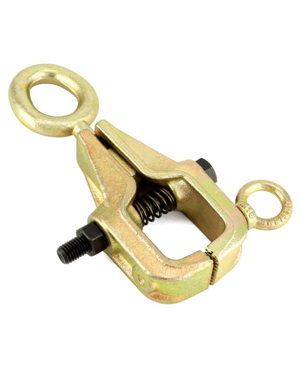 QWORK clamp front view showing compact design and strong build benefit