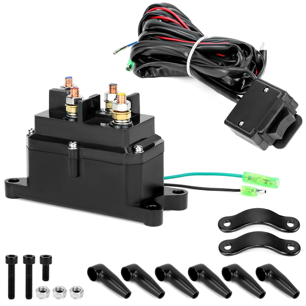 QWORK close-up of internal coil and contacts for dependable switching