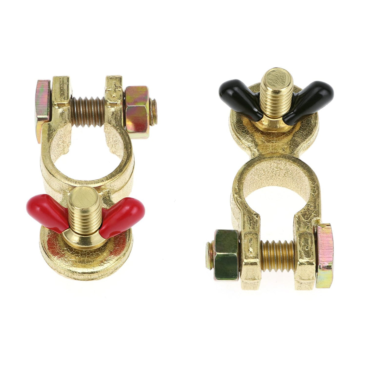 QWORK close-up of brass finish and threads, showing corrosion resistance benefit
