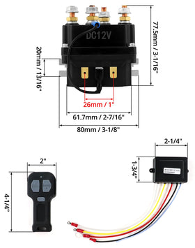 QWORK dual remotes in use for added operator convenience and backup
