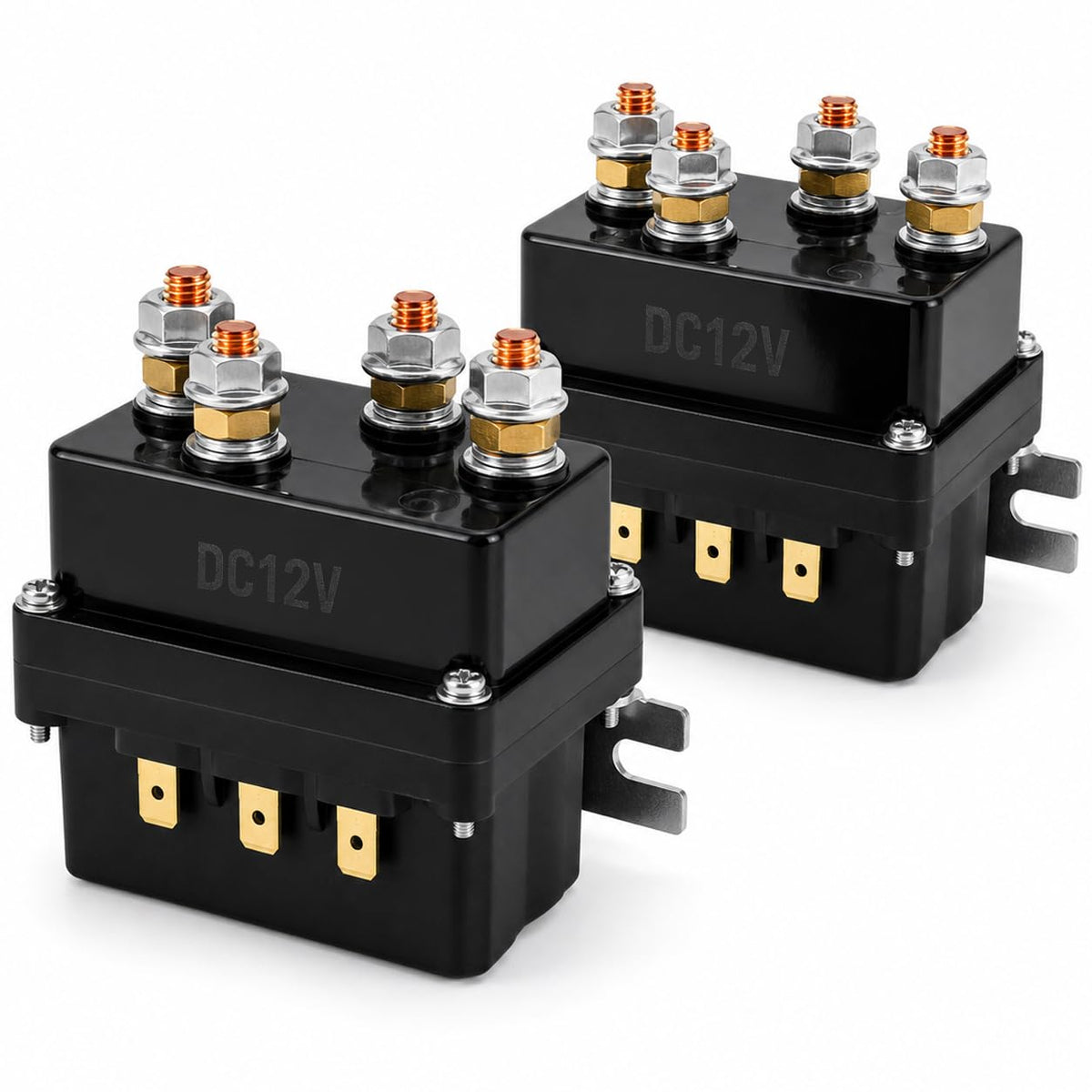 QWORK front view showing relay pair and mounting benefits