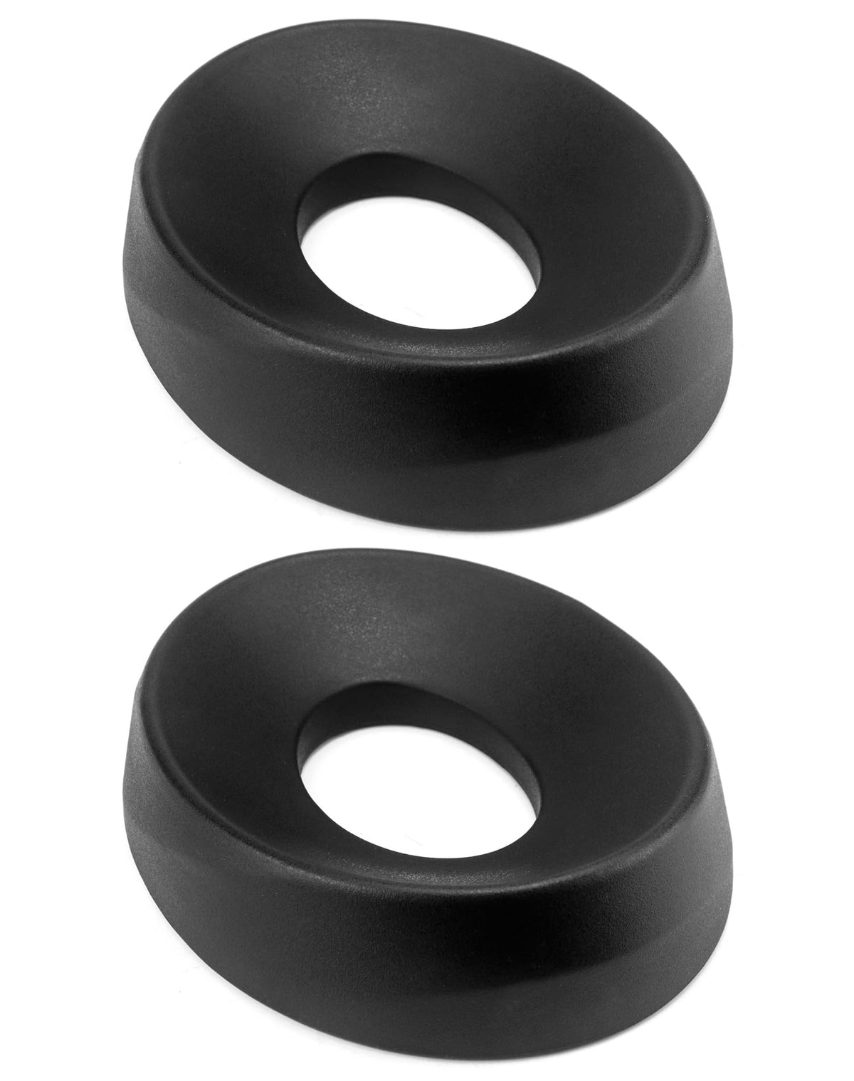 QWORK front view packaged helmet stand showing protective base benefit