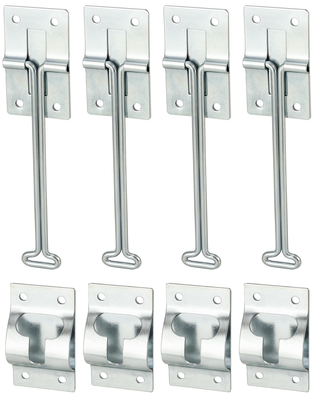 QWORK front view of T-style door holder showing sturdy shape and reliable hold