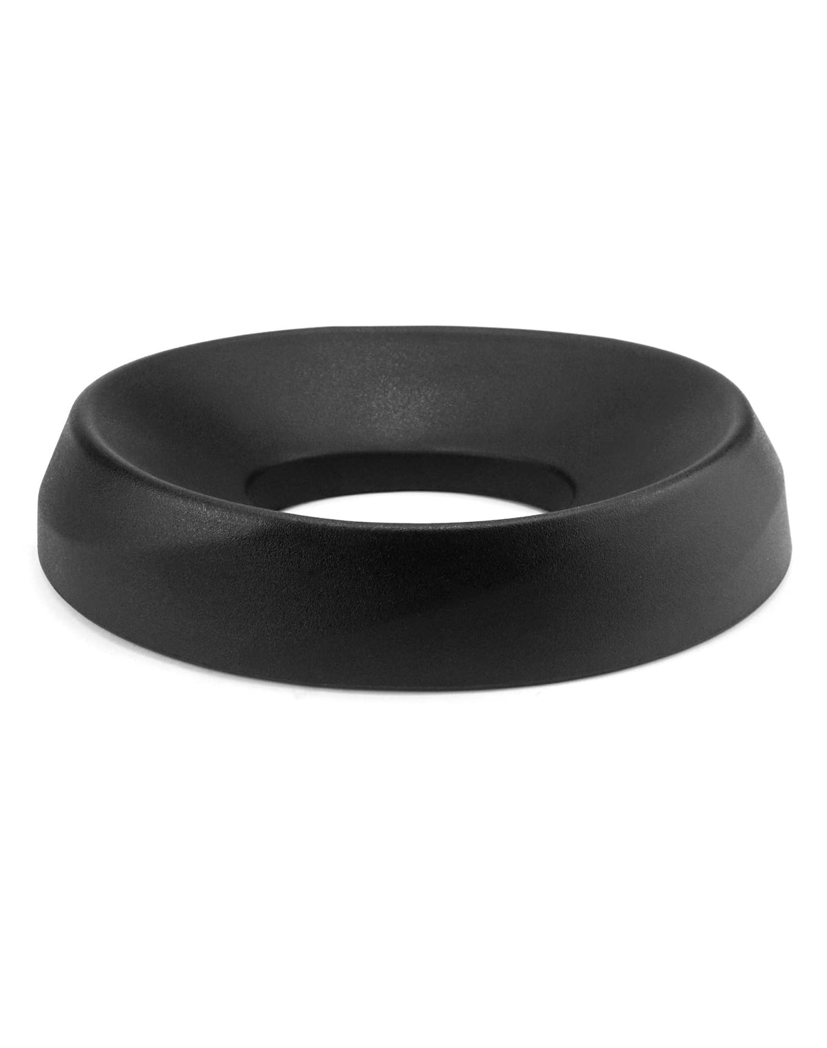 QWORK helmet resting on donut ring showing stability while parked