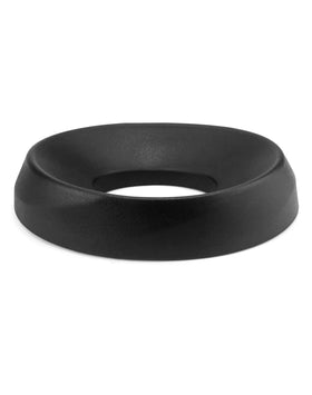 QWORK helmet resting on donut ring showing stability while parked