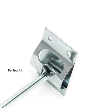 QWORK installed on an RV exterior door demonstrating stable open-door support