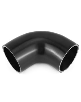 QWORK elbow installed on turbo piping demonstrating secure connection