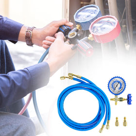 QWORK complete kit flat-lay showing all components for quick inventory