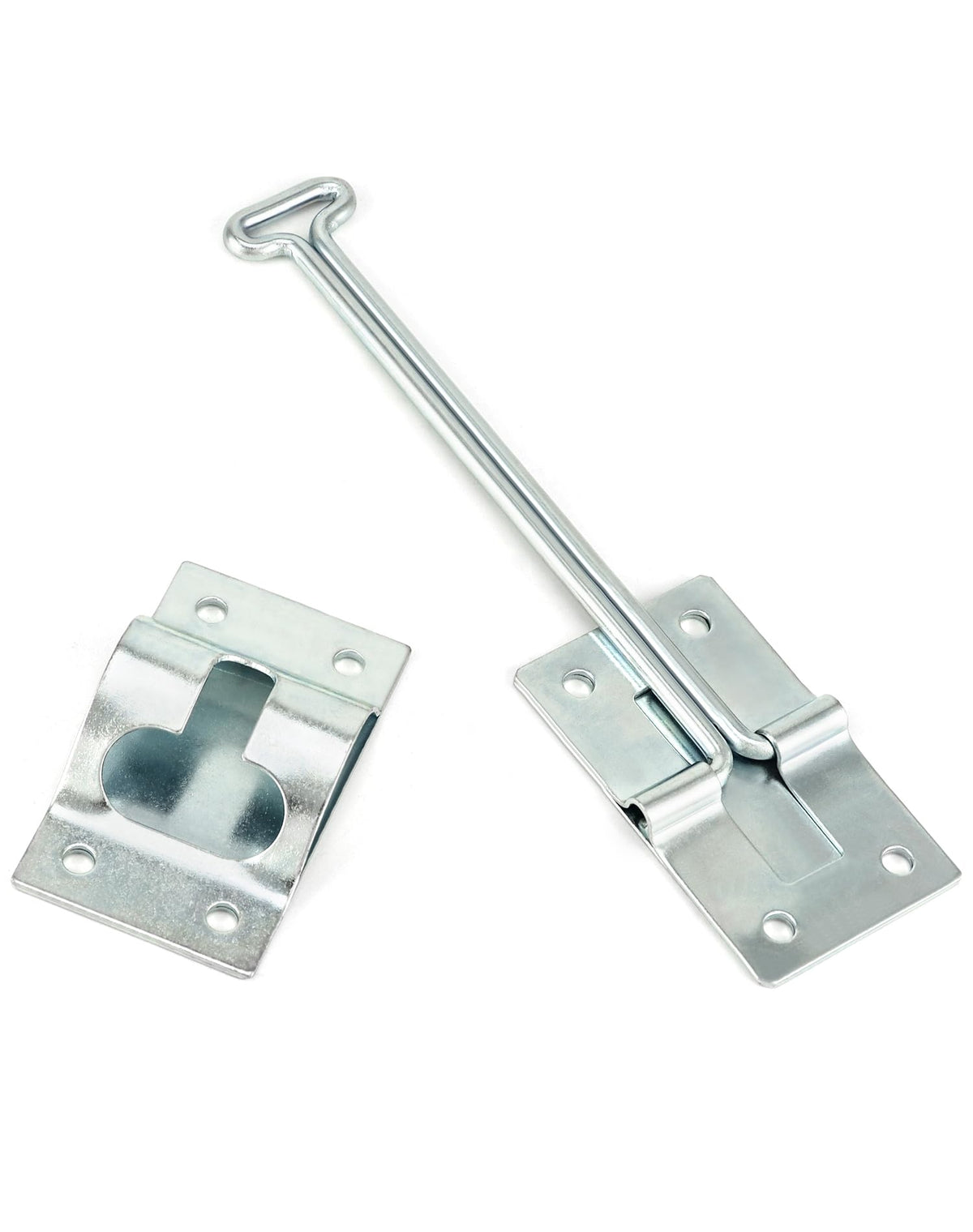 QWORK camper loading scene with holder engaged showing safer loading benefit