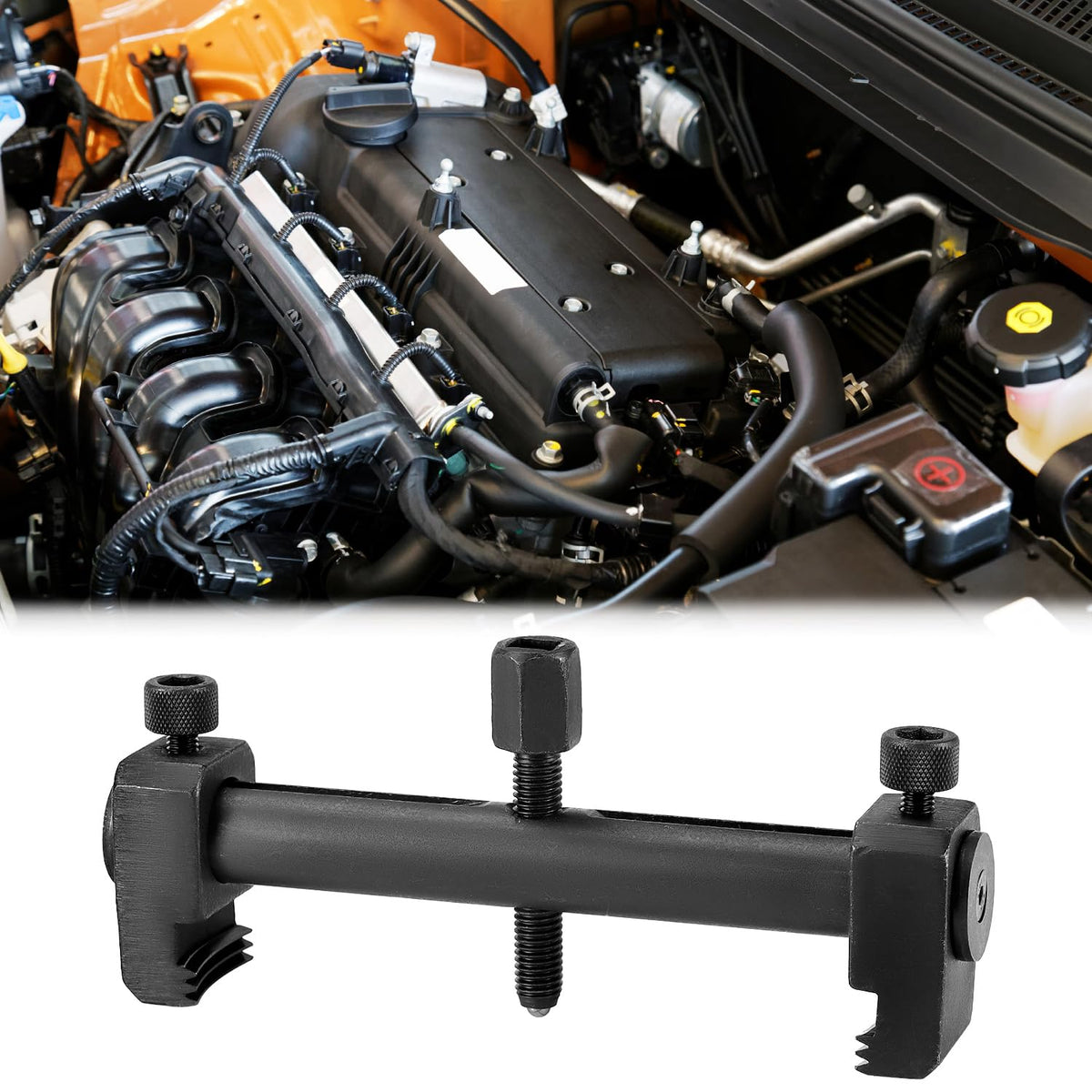 QWORK packaging and accessories showing ready-to-use kit for mechanics