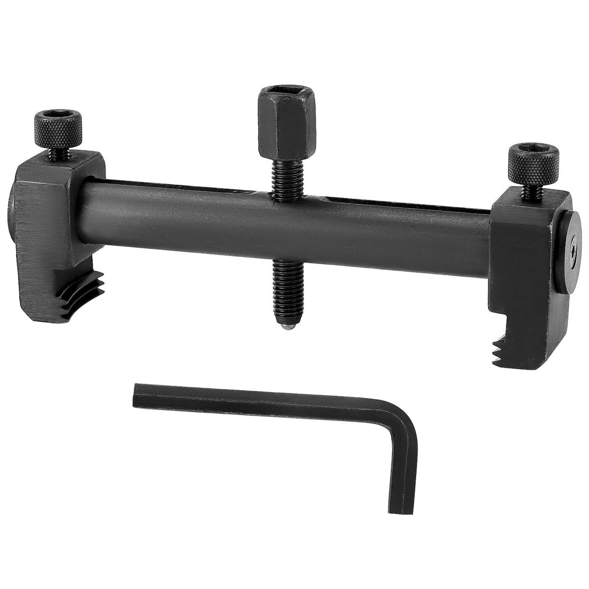 QWORK puller front view showing compact profile and easy positioning benefit