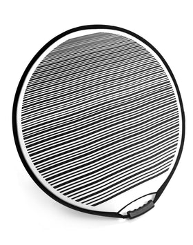QWORK reflector board front view showing full 80cm surface for clear inspections