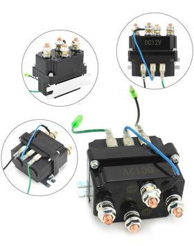 QWORK pair of wireless remotes displayed for convenient dual‑operator control benefit