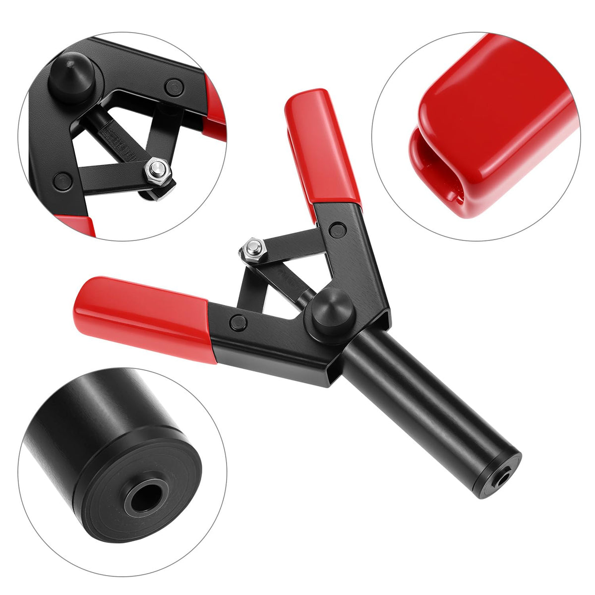 QWORK assorted POM rivets spread showing size range and corrosion resistance