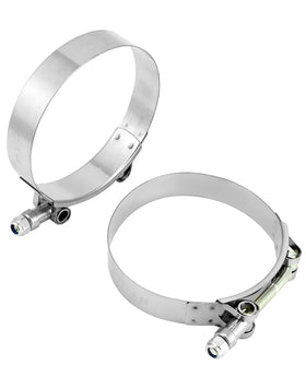 QWORK detail of rounded band edge protecting hose from cuts and abrasions