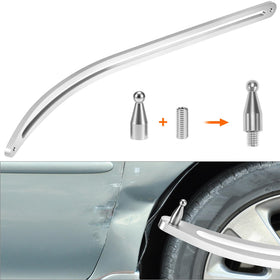 QWORK rubber mallet and hooks arranged to show paint-safe finishing and versatile grips