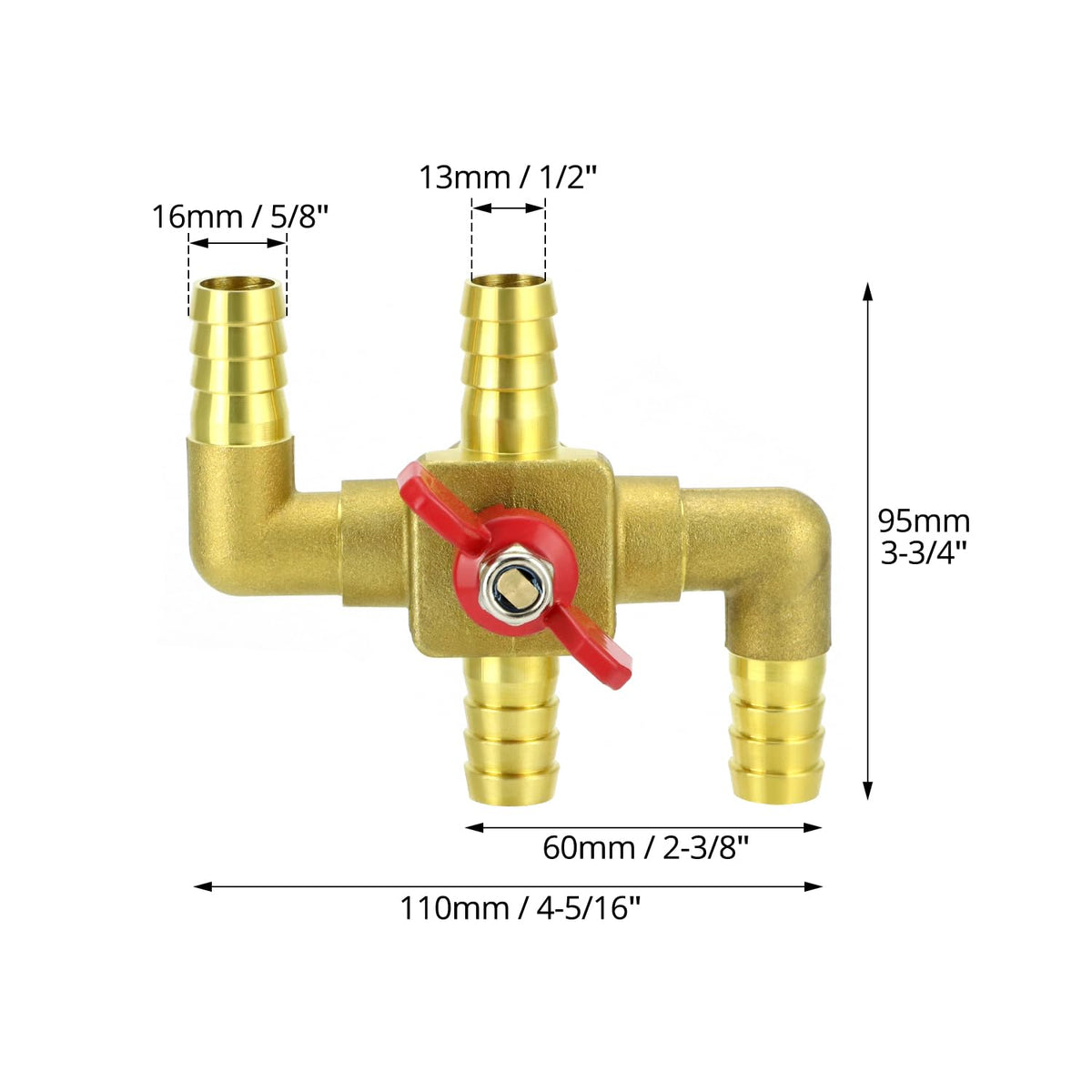 QWORK next to coin for scale showing compact dimensions and easy fitment advantage