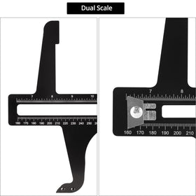 QWORK detailed dual scale showing metric and imperial graduations for precise adjustments