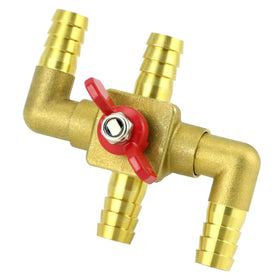 QWORK side profile highlighting solid brass build and compact form for reliable installations