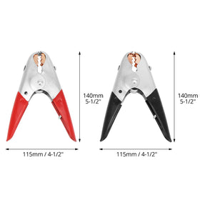 QWORK clamp held in hand for scale demonstrating compact size and ergonomic grip