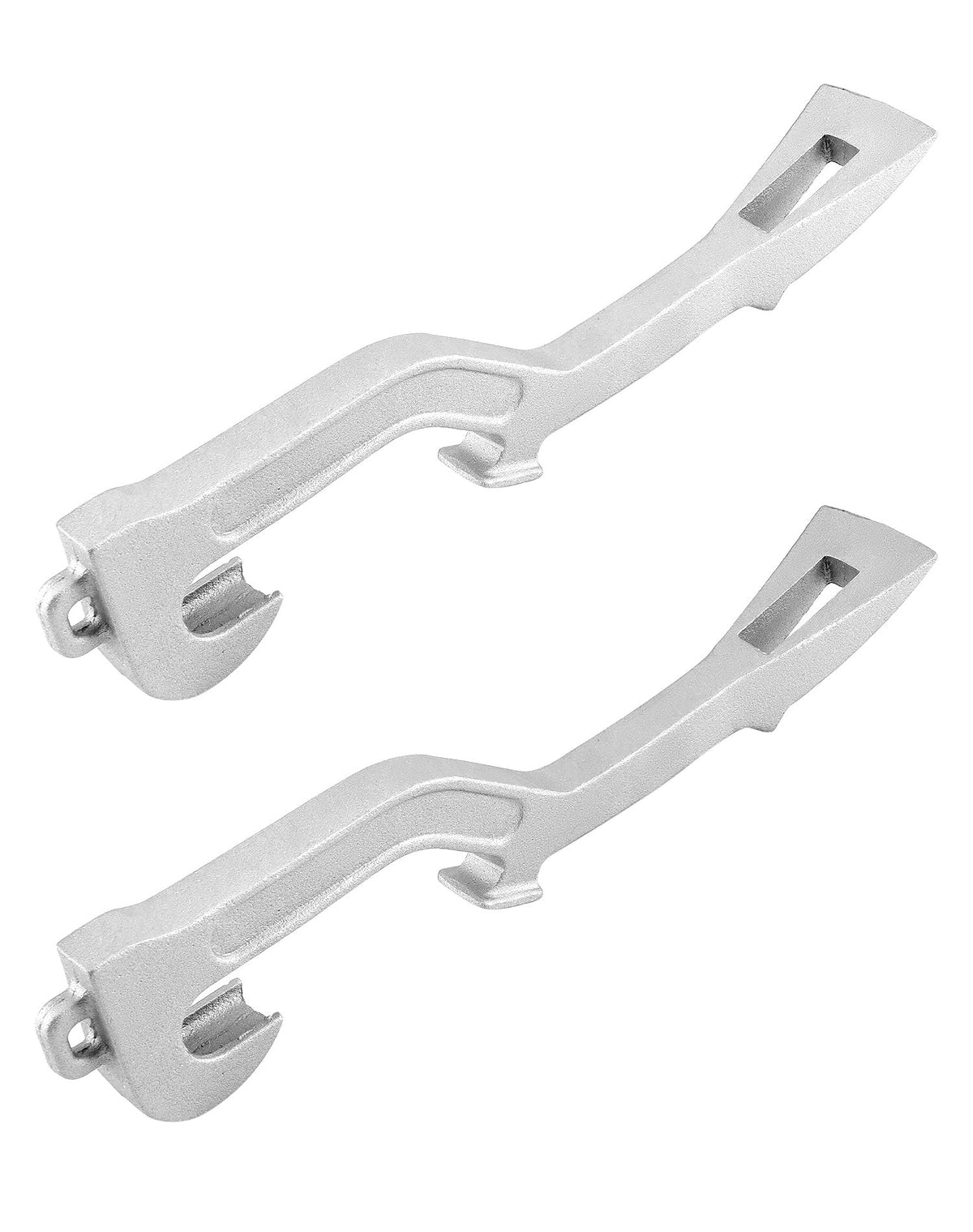 QWORK spanner wrench front view showing compact design and universal head benefit