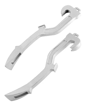 QWORK wrench beside ruler showing 11-7/8 inch length for better leverage