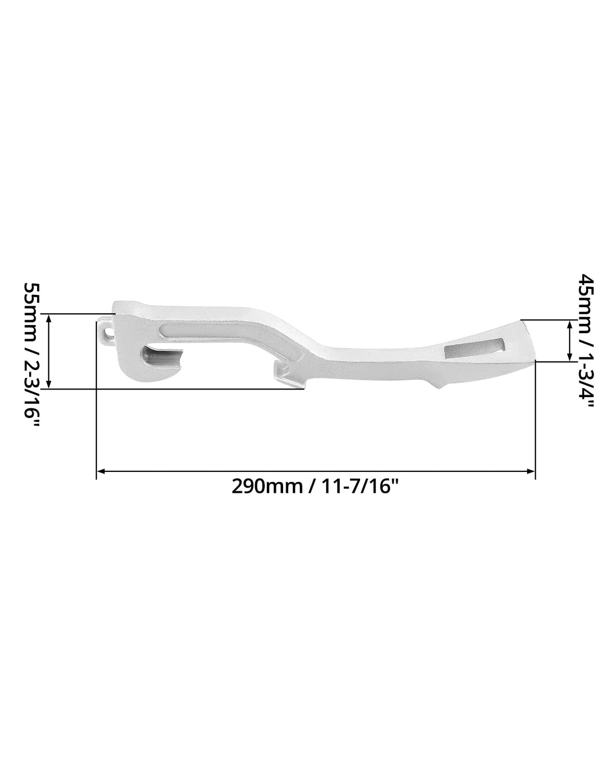 QWORK aluminum finish detail emphasizing corrosion resistance and lightweight