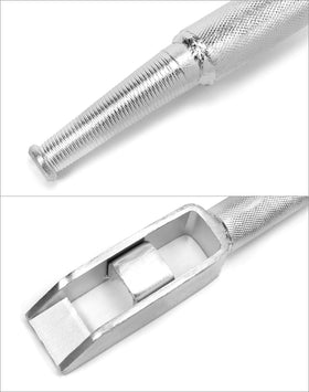 QWORK square head engaging chain binder for dependable binder engagement