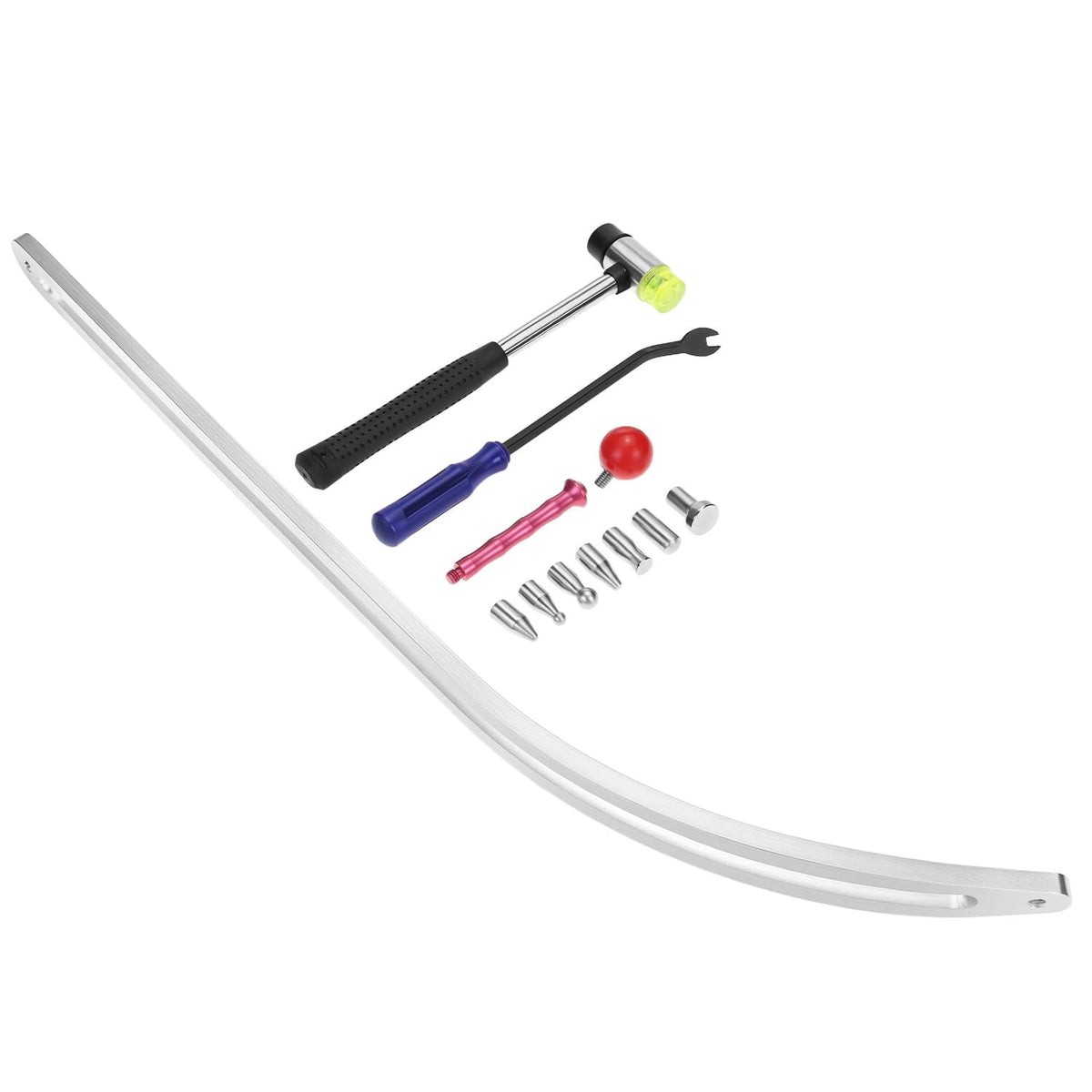 QWORK stainless-steel rods close-up highlighting corrosion-resistant finish and strength