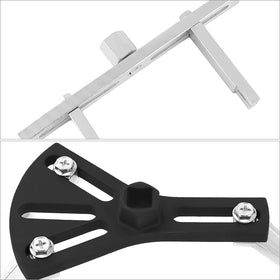 QWORK three-claw spanner detail showing secure engagement to protect rings