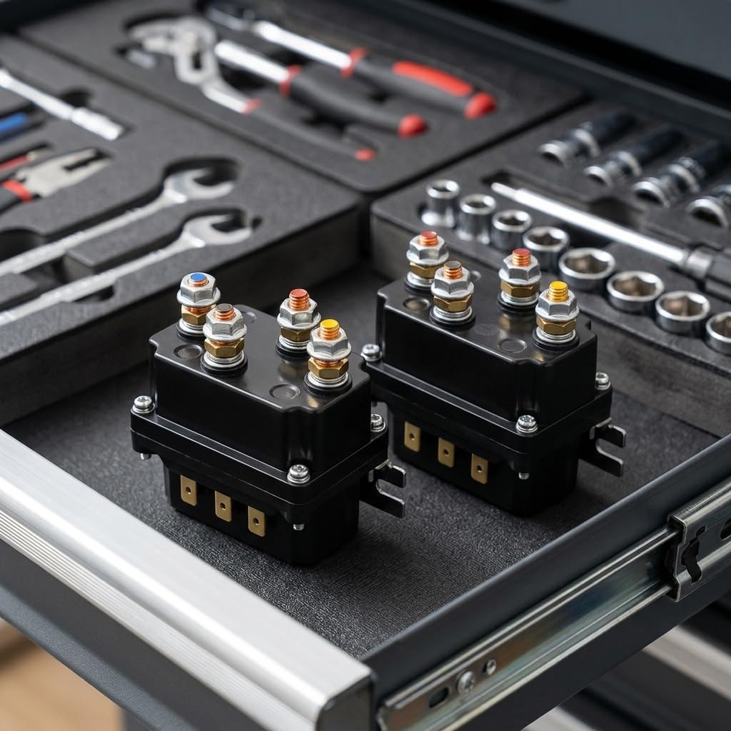 QWORK two relays laid out offering spare-on-hand benefit