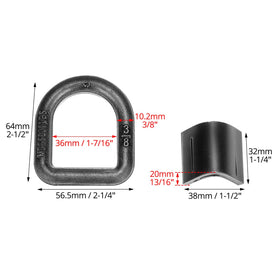 QWORK detailed weld seam close-up highlighting strong forged joints for safety