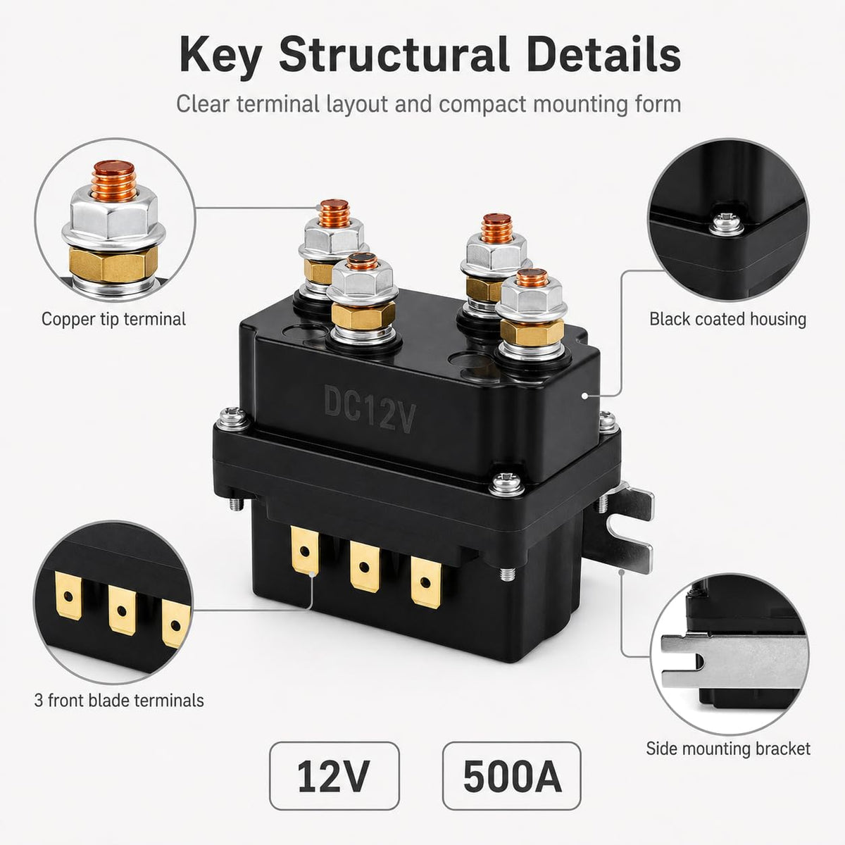 QWORK wiring connection example showing easy swap benefit