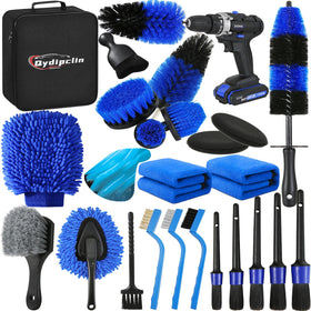 Qydipclin kit front view showing organized tools and bag for easy storage