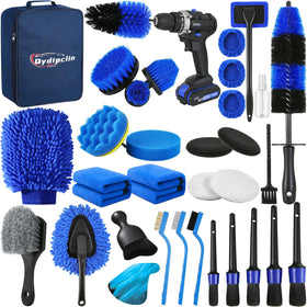 Qydipclin kit open showing all 34 pieces for complete cleaning