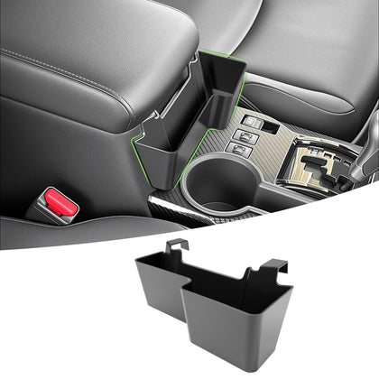 Qyebbk front view of organizer showing form and tidy fit benefit