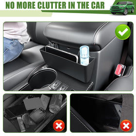 Qyebbk storage tray holding phone keys and sunglasses for easy access