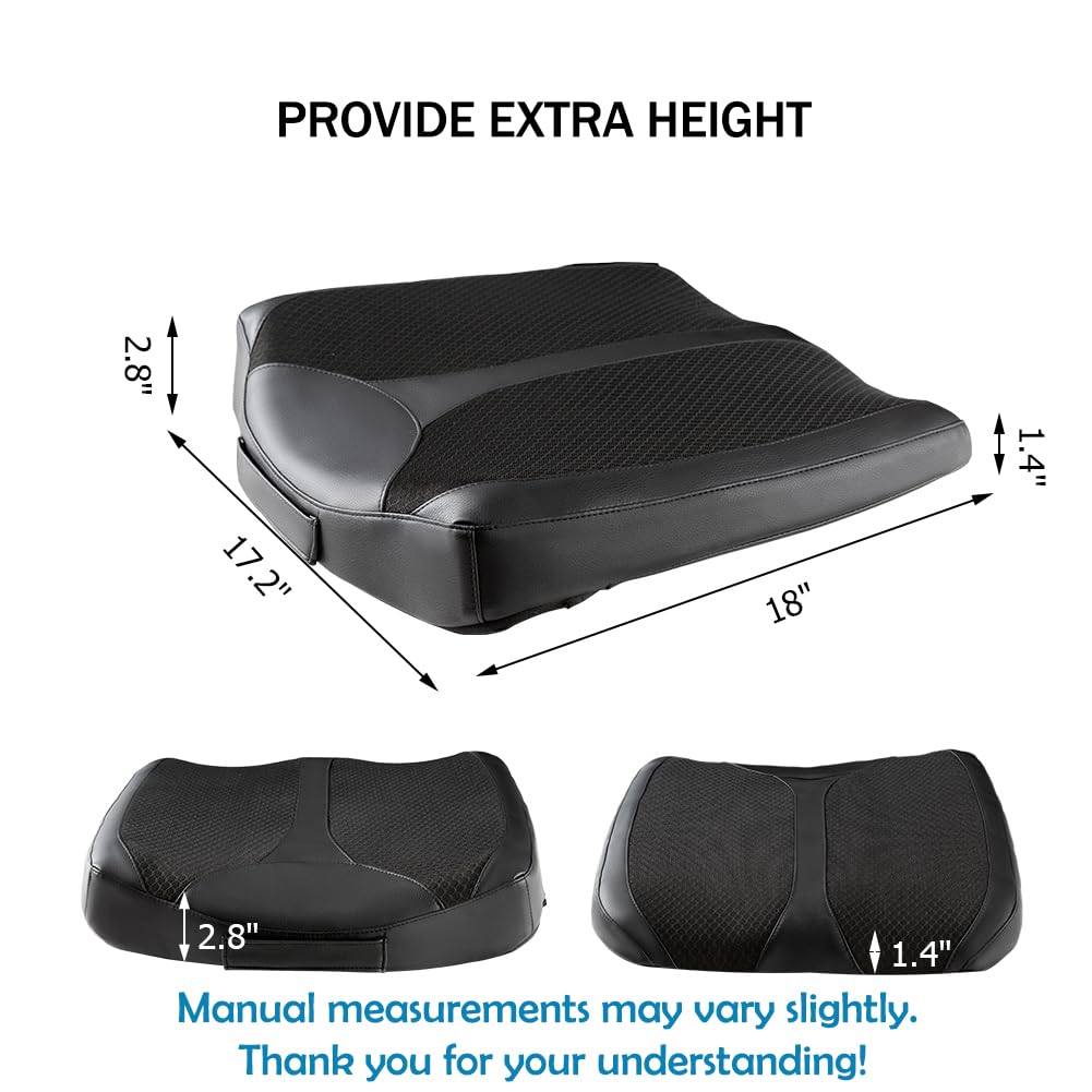 QYILAY dimensions size scale showing universal fit for most car seats