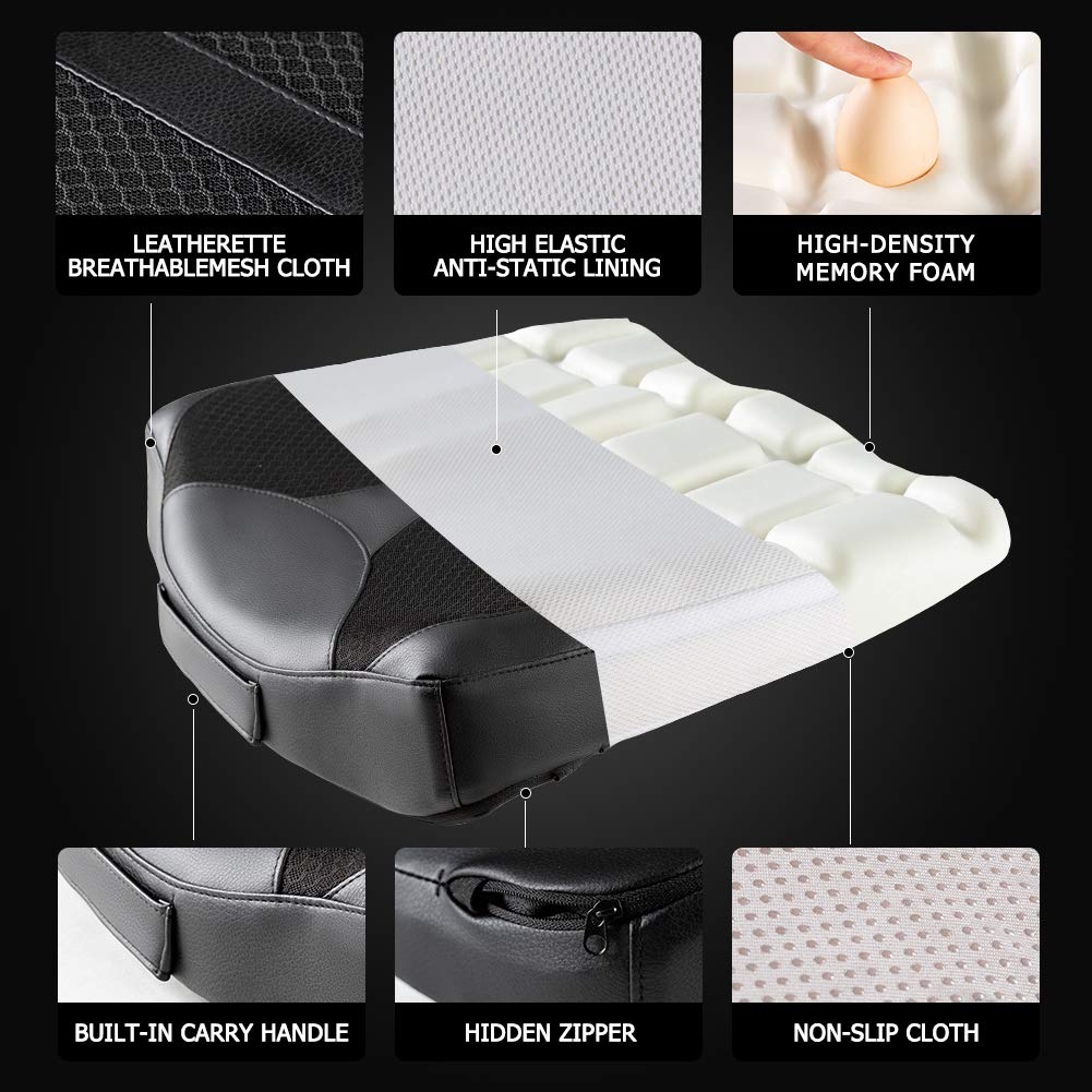 QYILAY non-slip bottom detail keeping cushion stable for safer driving