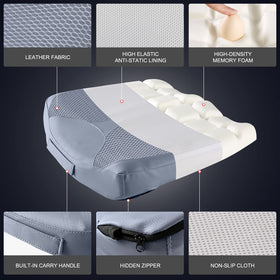 QYILAY non-slip bottom detail keeping cushion stable for safer driving