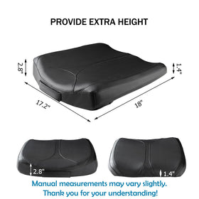 QYILAY on office chair providing coccyx relief and long-sit comfort