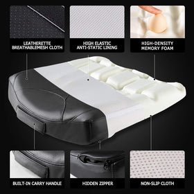 QYILAY cushion installed in car improving sightlines and support