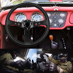 QYMOPAY wheel in simulator cockpit demonstrating realistic feel