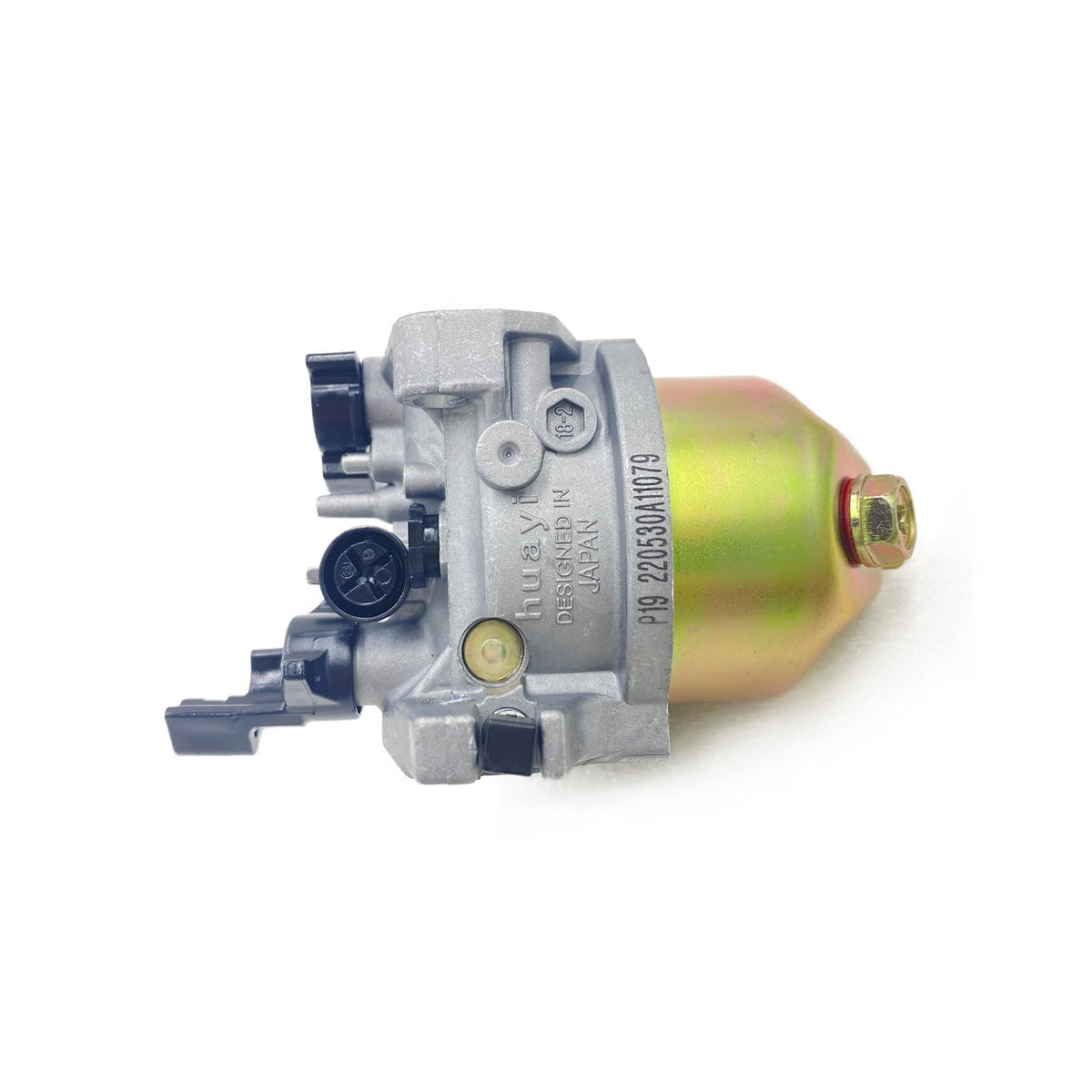 QYMOTO close-up of throttle valve for precise fuel metering benefit