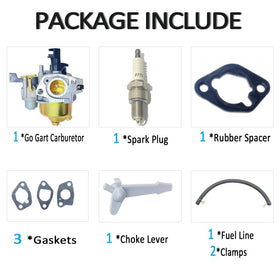 QYMOTO carburetor side detail highlighting durable cast body and connections