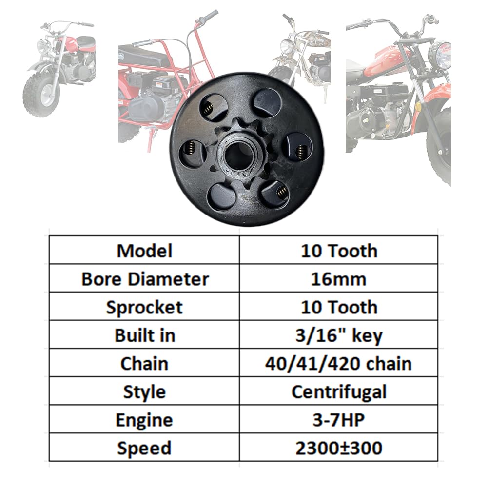 QYMOTO close-up of clutch teeth highlighting durable tooth profile and engagement