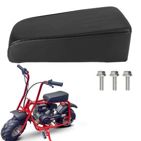 QYMOTO front view of seat showing clean lines and improved comfort
