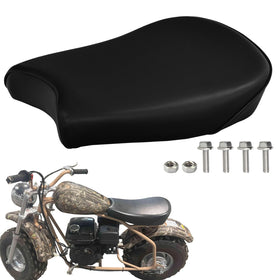 QYMOTO front view of 15-inch CT200U-EX seat showing sleek cover and comfort