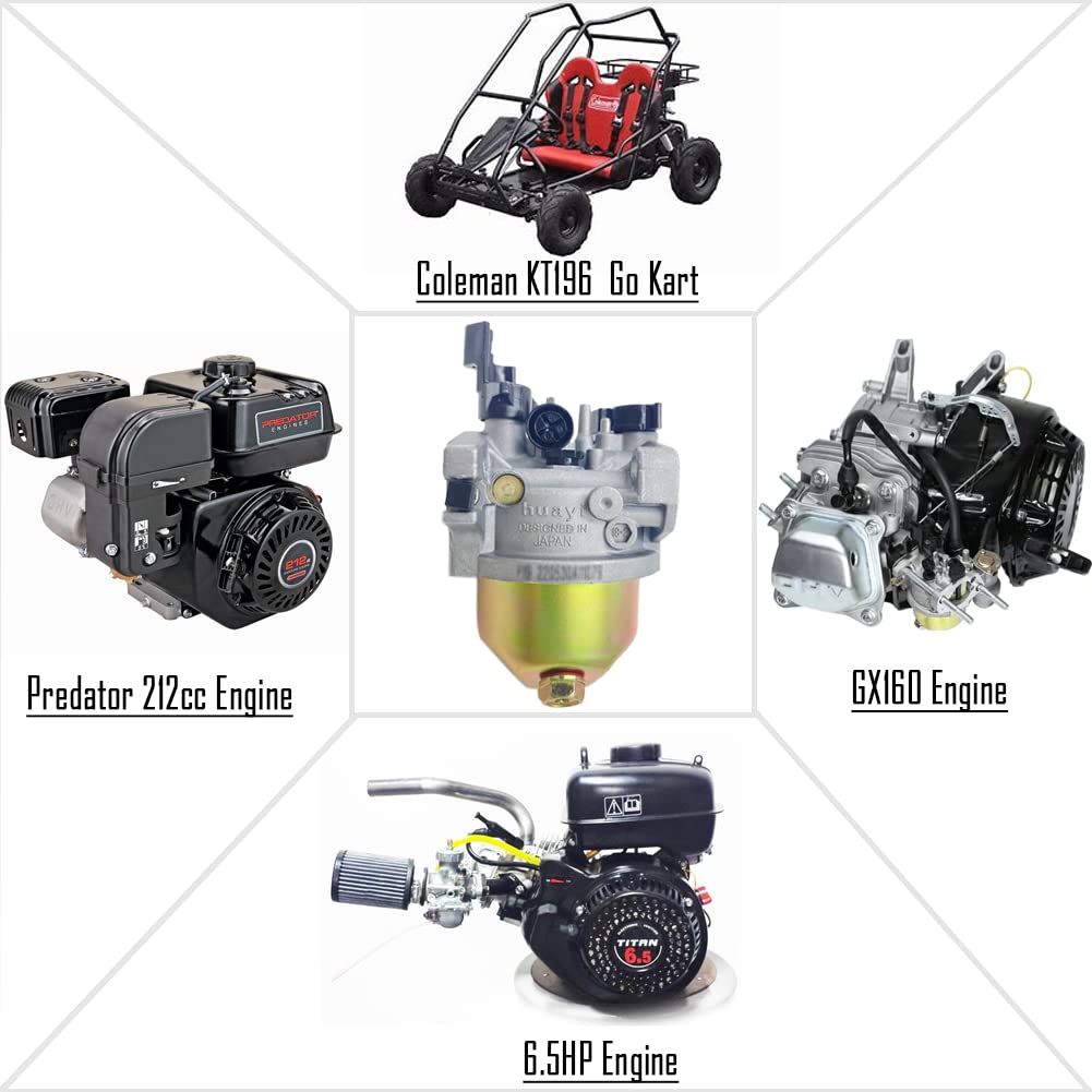 QYMOTO carburetor installed on KT196 engine improving throttle response