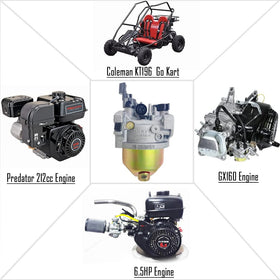 QYMOTO carburetor installed on KT196 engine improving throttle response